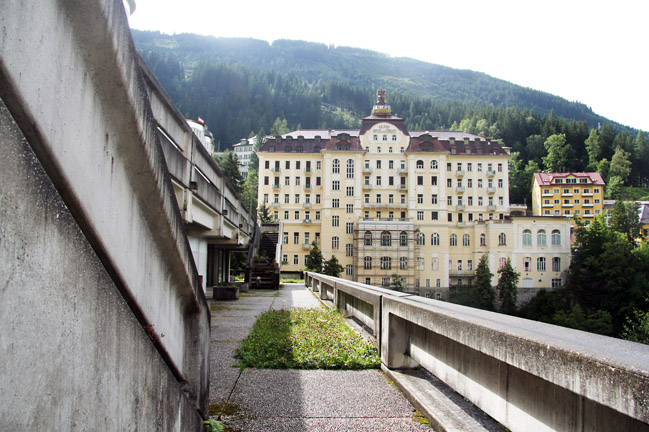 Das alte Grandhotel in Bad Gastein